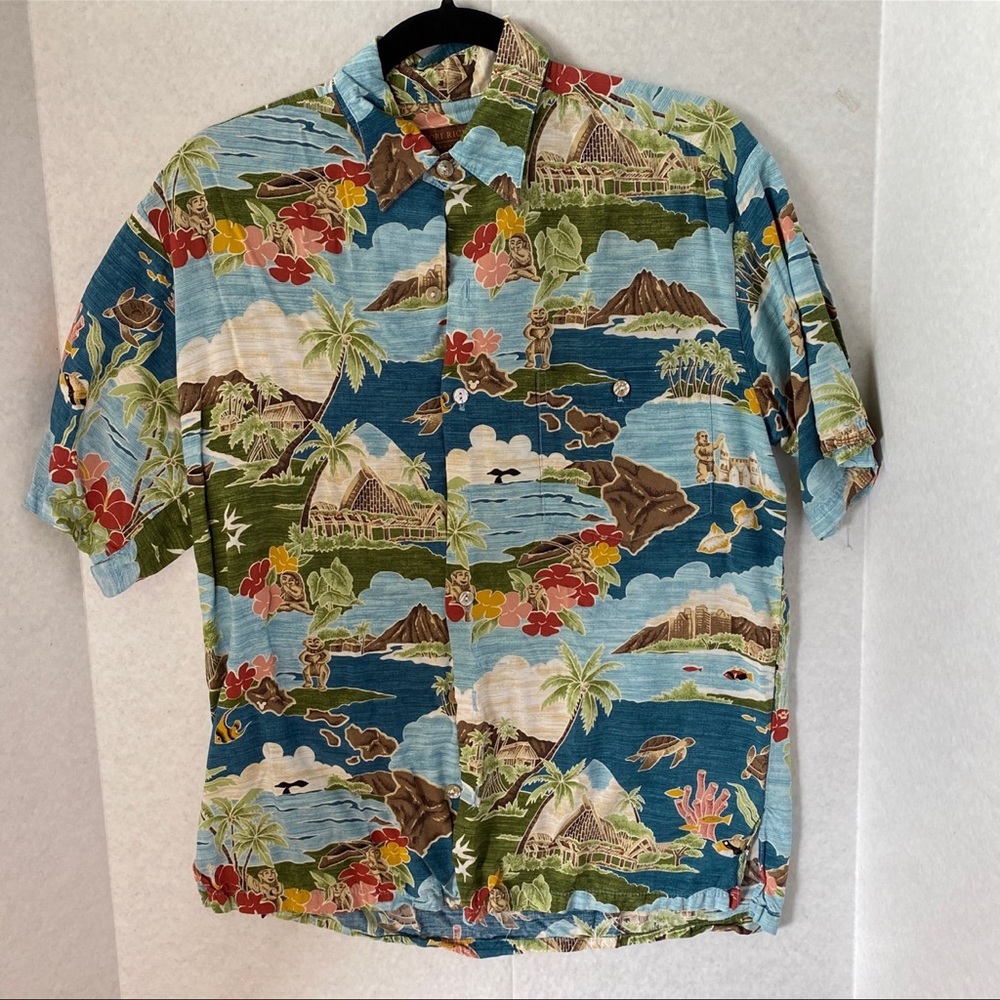 Tori Richard Disney Aulani Men’s Aloha Shirt XS RARE
